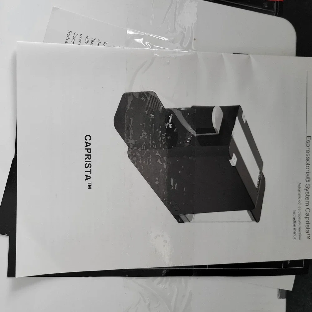 Espressotoria Caprista Espresso Capsule Coffee‎ MAKER Machine White